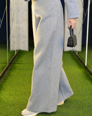 تولیدی پوشاک و لباس زنانه شلوار فول بگ فوتر طوسی