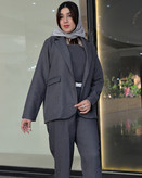 کت و شلوار و تاپ زنانه