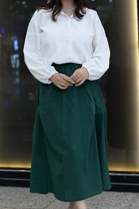 خرید دامن لینن خنک