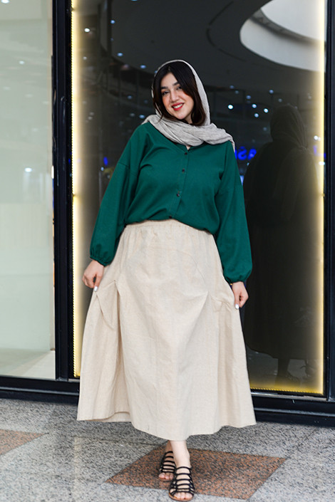 لباس زنانه تابستانی لینن در رنگهای شاد و خاص – تولیدی ریچکت شیراز