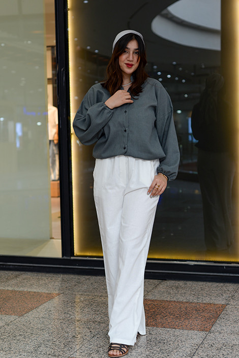 شومیز لینن دخترانه خنک شیراز