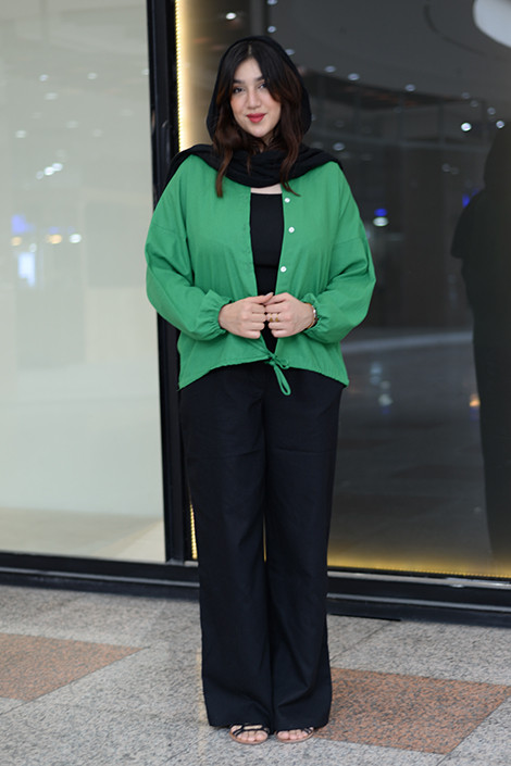 شومیز و شلوار بگ خنک بدون ابرفت