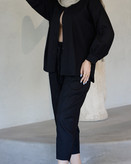 شلوار لینن شست شده بدون ابرفت