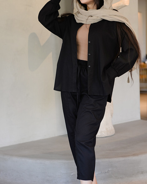 شلوار زنانه لینن بدون ابرفت