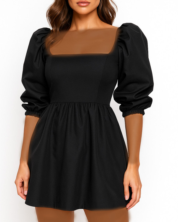 پیراهن مجلسی کوتاه مشکی