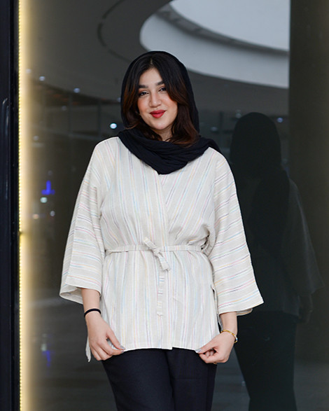 مانتئ لینن دخترانه خنک