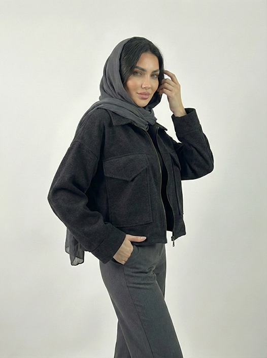 کت فوتر مشکی زنانه