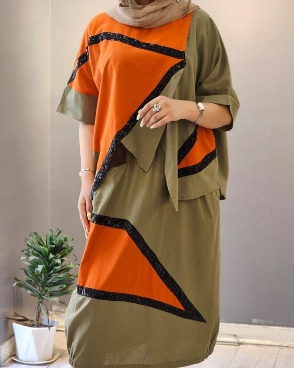 شومیز و دامن راحت شیراز