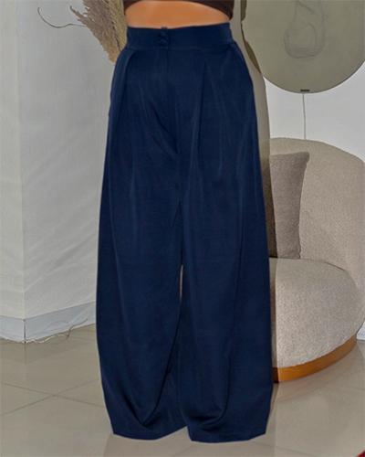 شلوار پارچه ای سورمه ای